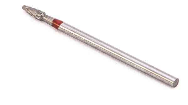 Фреза твердосплавная Silver Burr Bit F015 (красная насечка)