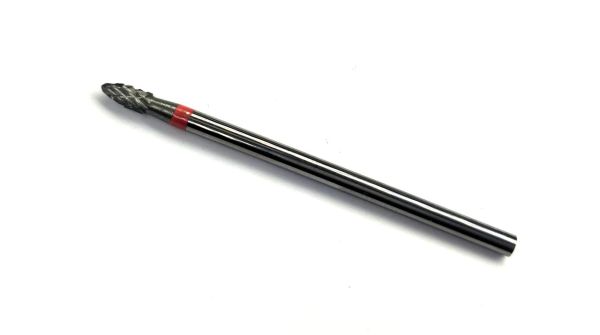 Фреза твердосплавная Silver Burr Bit F028 (красная насечка)