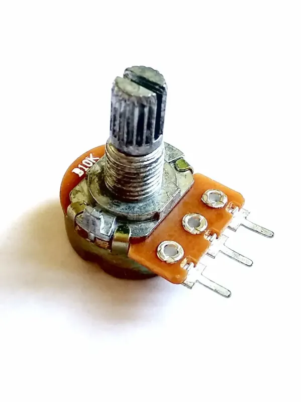 Сменный резистор (потенциометр) 10 кОм (WH148-B10K) моно L=15 Maratho Strong