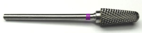 Фреза твердосплавная Carbide metallic combined notch F320 (розовая насечка)