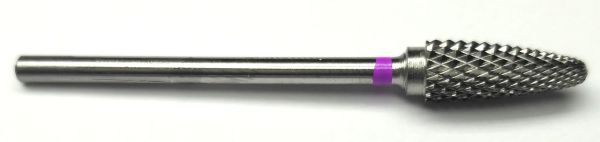 Фреза твердосплавная Carbide metallic combined notch F323 (розовая насечка)