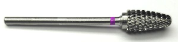 Фреза твердосплавная Carbide metallic combined notch F327 (розовая насечка)