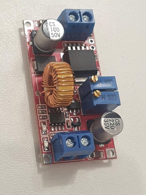 Импульсный DC-DC понижающий преобразователь на XL4015, вх. 5-32В, исх. 1,25-30В, Иcтаб.рег. 0-5А,