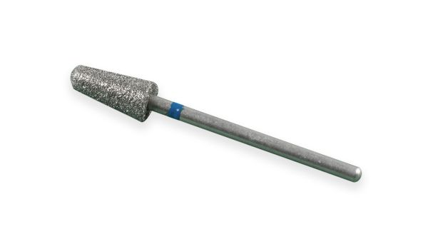 Фреза алмазная Конус, диаметр-6,1 мм, (синяя насечка)