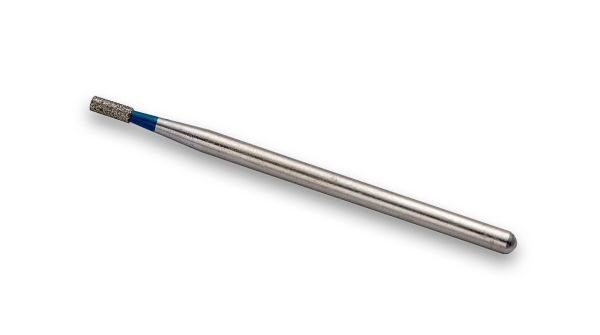 Фреза алмазная Цилиндр, диаметр-1,8 мм, (синяя насечка)