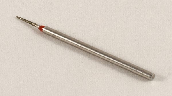 Фреза алмазная Игла, диаметр-1,1 мм, (красная насечка)