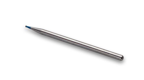 Фреза алмазная Игла, диаметр-0,9 мм, (синяя насечка)