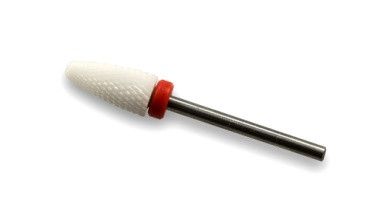 Фреза керамическая  Bullet F  кукуруза с пластиковым кольцом (красная насечка)