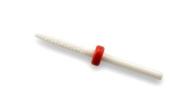 Фреза керамическая   Small Flame F   маленькое пламя с пластиковым кольцом ( красная насечка)