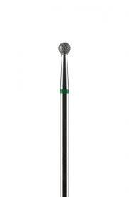 Фреза алмазная  Шарик  ,диаметр-  2,2 мм,(  зеленая насечка)