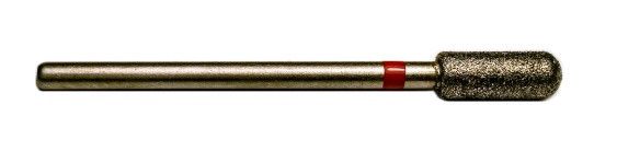 Фреза алмазная Цилиндр, диаметр-4,1 мм, (красная насечка)