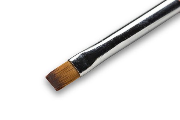 Кисть  Rubin  LBS 11 для моделирования ногтей гелем квадратная