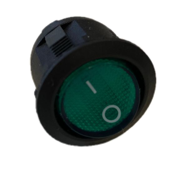 Кнопка включения зеленая  для блока фрезера Marathon Escort 2 PRO