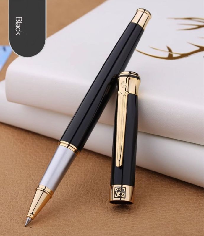 Елегантна ручка-ролер Picasso Art Collection чорного кольору
