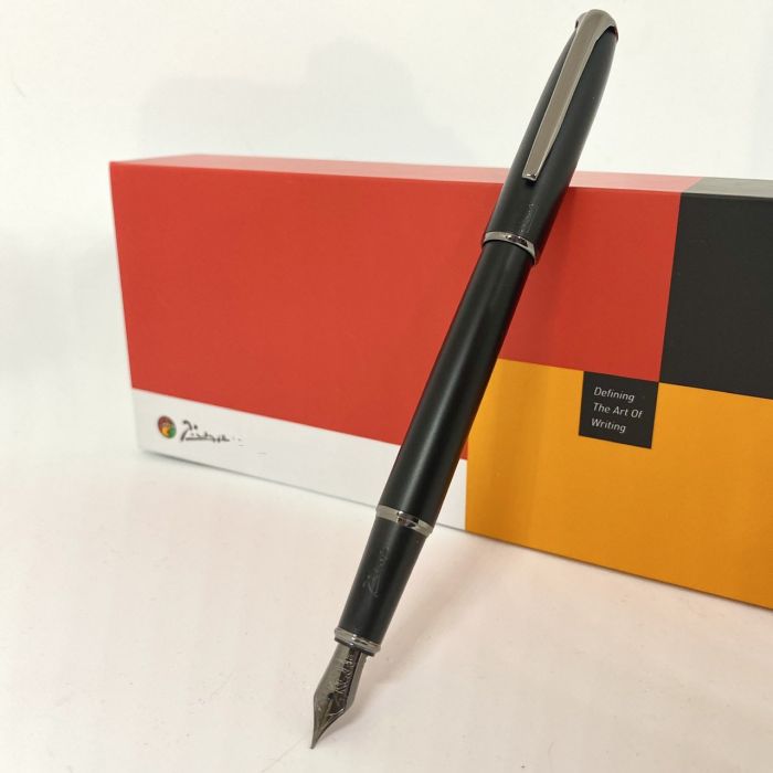 Пір'яна ручка Picasso Art Collection — Чорна Матова (Black Matte & Gunmetal)