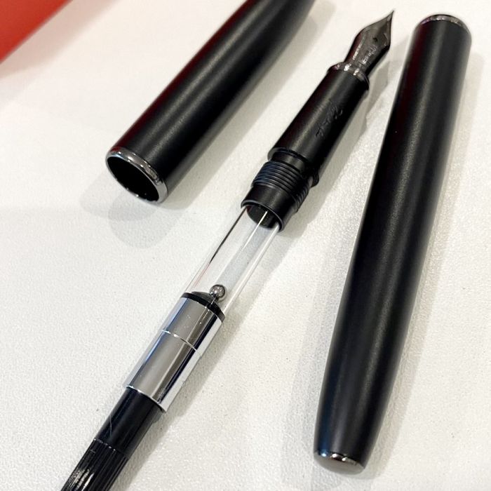 Пір'яна ручка Picasso Art Collection — Чорна Матова (Black Matte & Gunmetal)