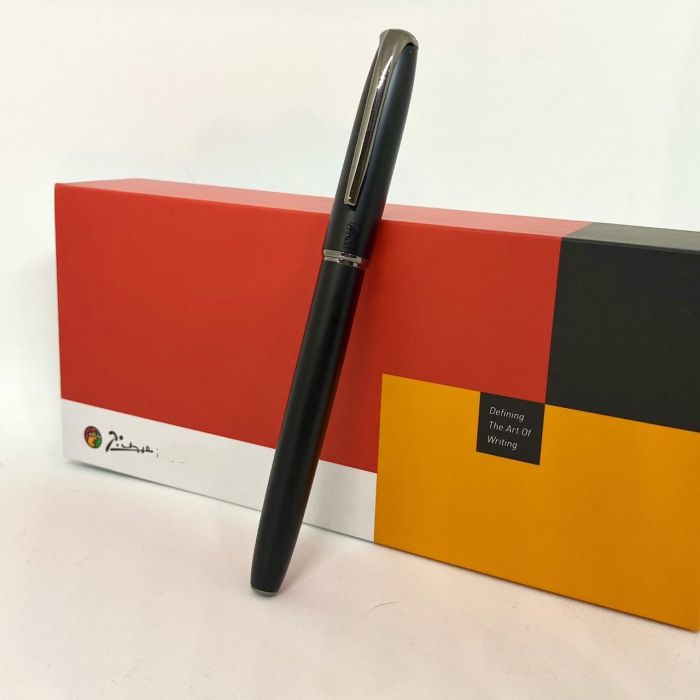 Пір'яна ручка Picasso Art Collection — Чорна Матова (Black Matte & Gunmetal)