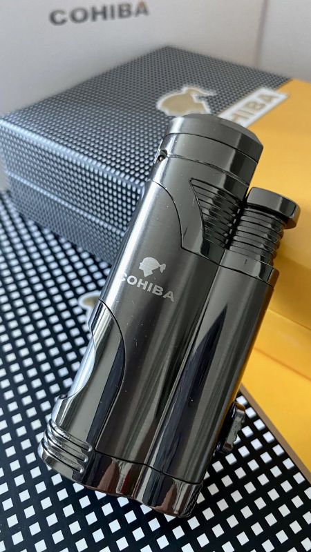 Запальничка для сигар COHIBA COB-359 колір чорний