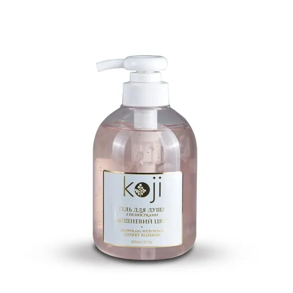 Натуральний гель для душу KOJI вишневий цвіт 500 мл