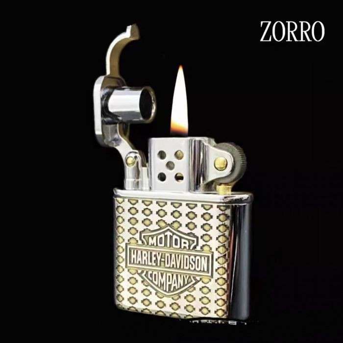 Бензинова запальничка ZORRO в стилі HARLEY-DAVIDSON