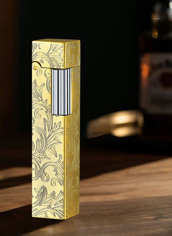 Бензинова Запальничка Derui (Модель з Гравіюванням)