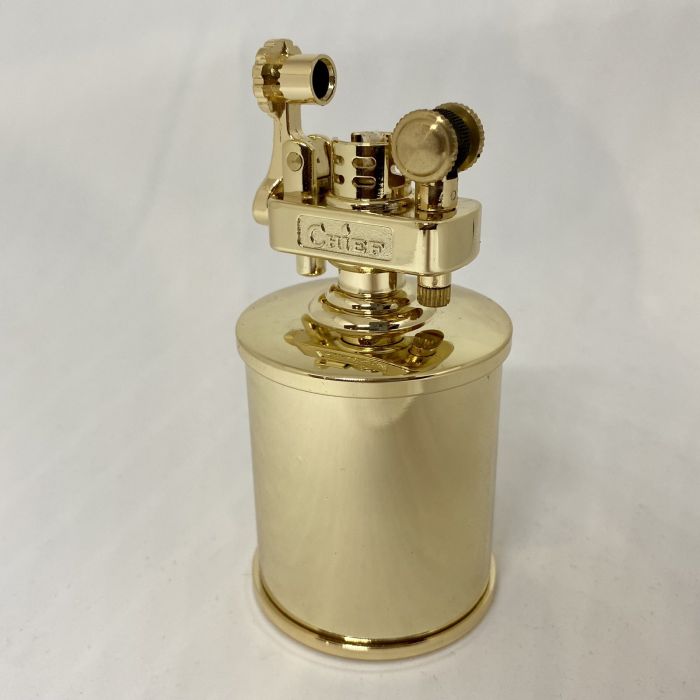 Настільна запальничка Chief у ретро-стилі золотиста