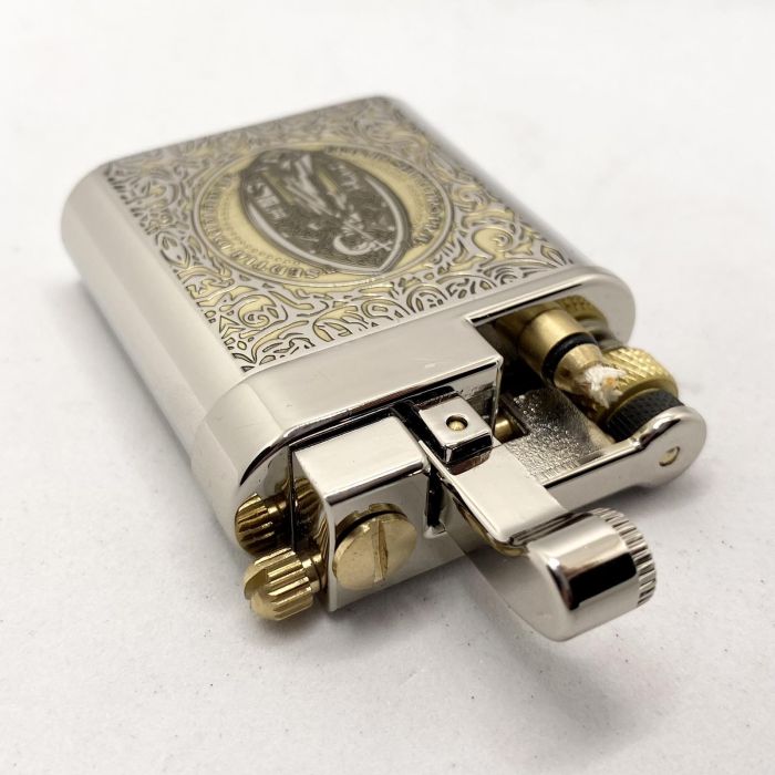 Бензинова Запальничка Chief з Хрестом Святого Бенедикта