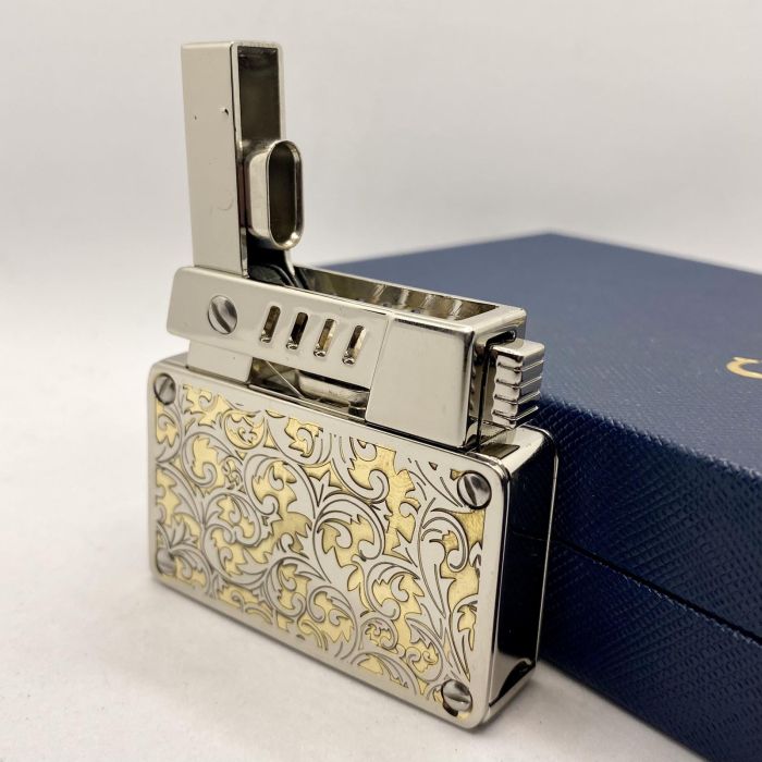 Преміум Бензинова Запальничка Chief з Двоколірним Гравіюванням