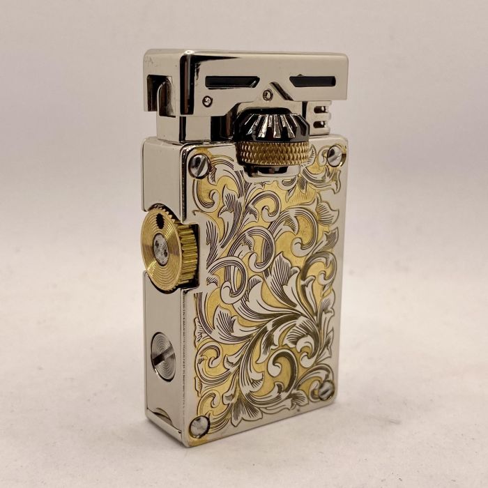 Бензинова Запальничка Chief Модель Квітковий Орнамент