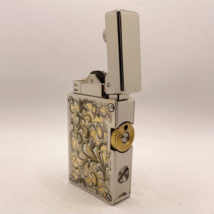 Бензинова Запальничка Chief Модель Квітковий Орнамент