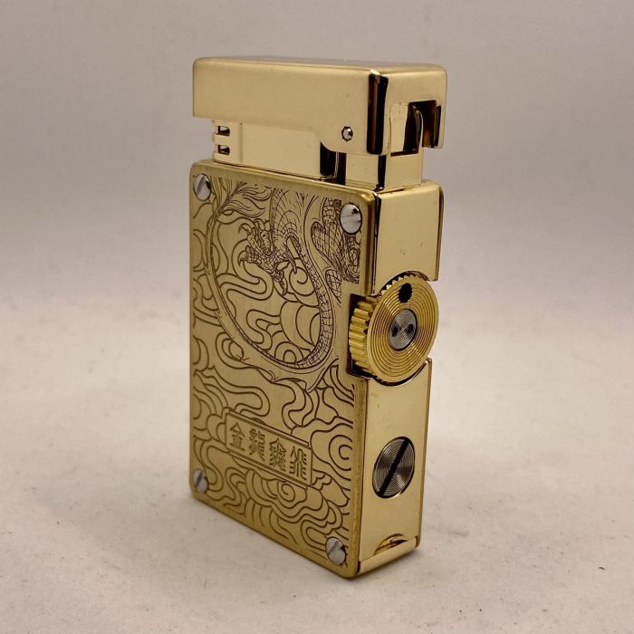 Запальничка бензинова Chief модель Золотий Дракон