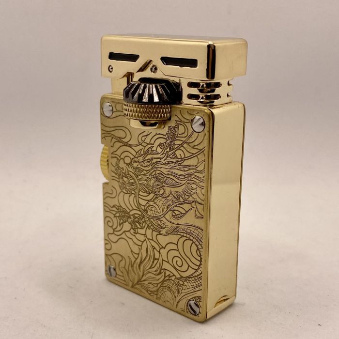 Запальничка бензинова Chief модель Золотий Дракон