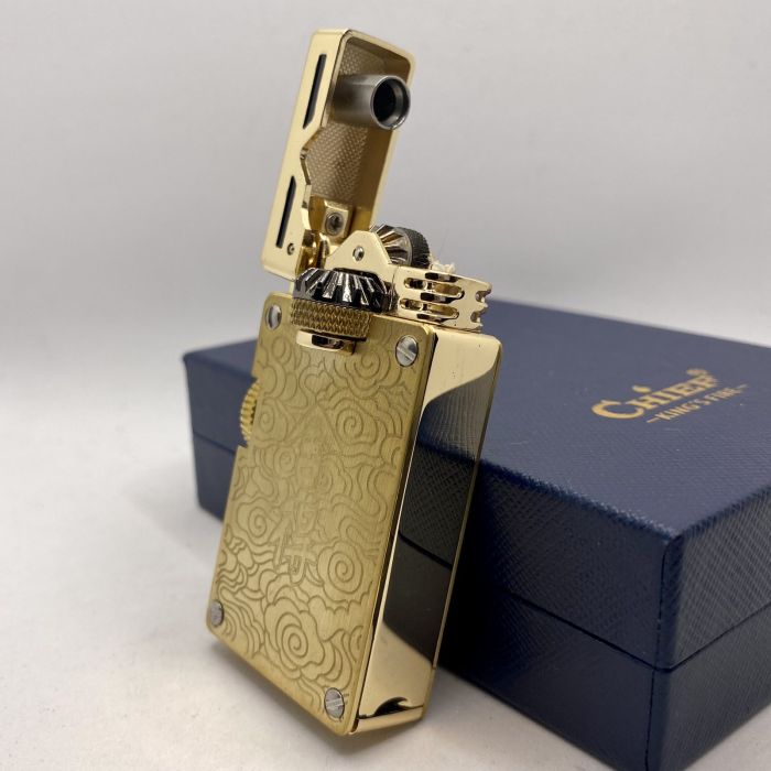 Запальничка бензинова Chief -Золотий Дракон
