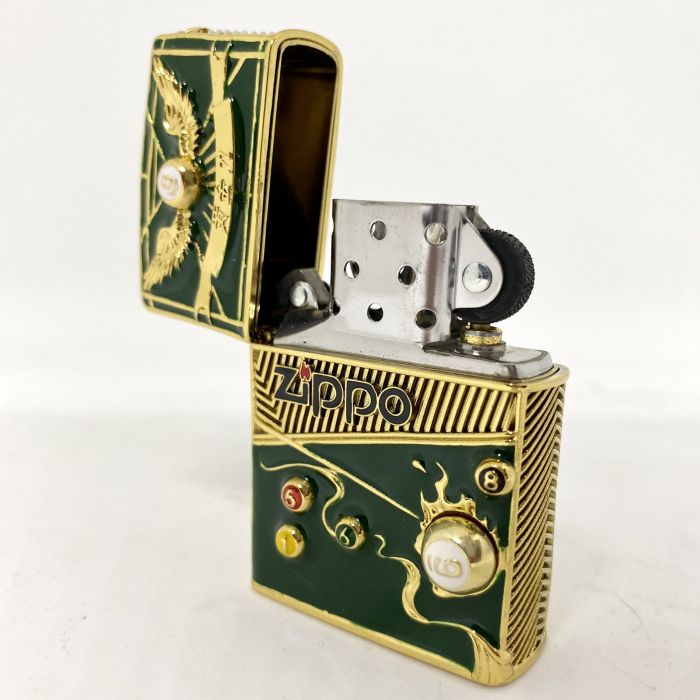 Колекційна запальничка Zippo Більярд "Golden Billiards Edition"