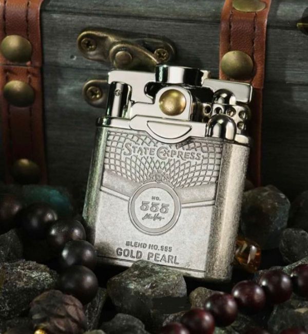 Бензинова запальничка Chief "State Express 555 Gold Pearl"