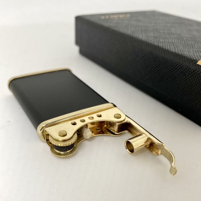 Бензинова запальничка Zorro "Slim Vintage" Black & Gold