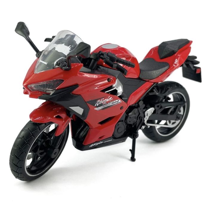 Колекційна модель мотоцикла CCA 1:12 Kawasaki Ninja 400 (Red) Червоний