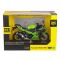Масштабна модель Kawasaki Ninja 400 (2023) Green 1:12 CCA Licensed Diecast Model