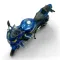 Колекційна масштабна модель мотоцикла Suzuki GSX-R1000 (1:12) — Синій металік