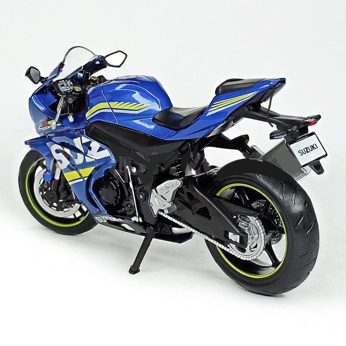 Колекційна масштабна модель мотоцикла Suzuki GSX-R1000 (1:12) — Синій металік