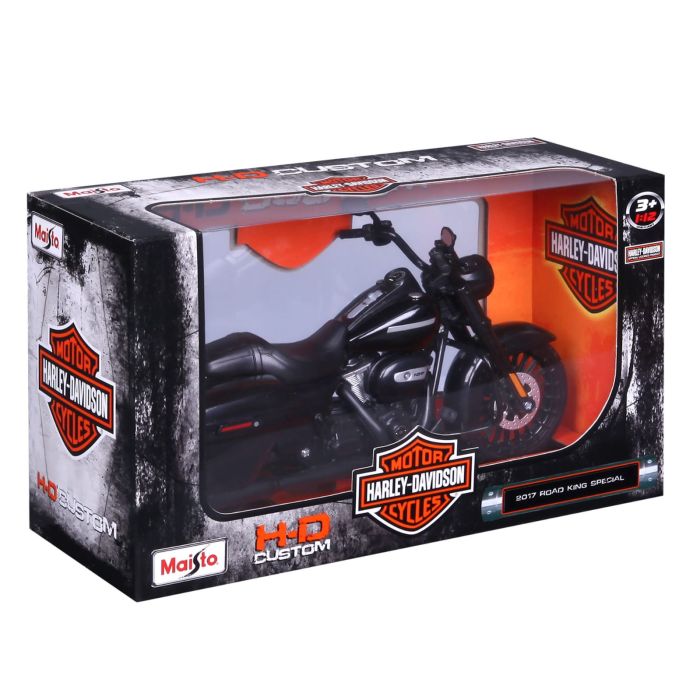 Колекційна модель мотоцикла Maisto Harley-Davidson 2017 Road King Special (1:12)