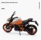 Масштабна модель мотоцикла KTM 1290 Super Duke R (1:12)