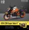 Масштабна модель мотоцикла KTM 1290 Super Duke R (1:12)