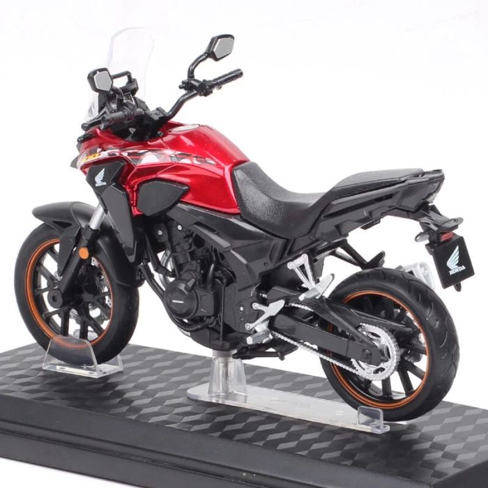 Колекційна масштабна модель мотоцикла Honda CB400X Touring (1:12) — Червоний