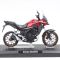 Колекційна масштабна модель мотоцикла Honda CB400X Touring (1:12) — Червоний