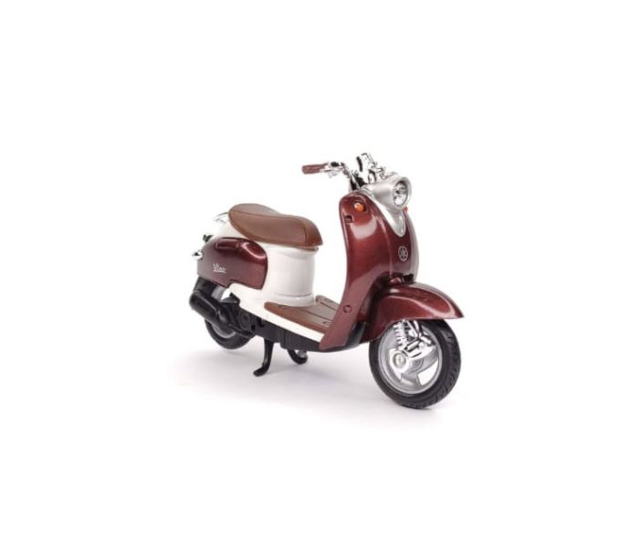 Колекційна модель скутера Welly 1:18 '99 Yamaha Vino YJ50R (Brown/White)