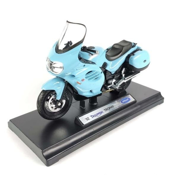 Колекційна модель мотоцикла Triumph Trophy 1200 (2002) — Welly 1:18