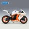 Колекційна модель мотоцикла KTM 1190 RC8 R (Welly, 1:10)