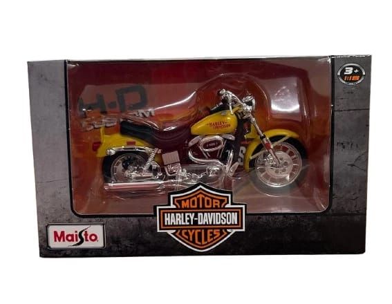 Колекційна модель мотоцикла Harley-Davidson 1977 FXS Low Rider (1:18) від Maistо