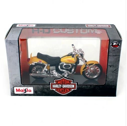 Колекційна модель мотоцикла Harley-Davidson 1977 FXS Low Rider (1:18) від Maistо